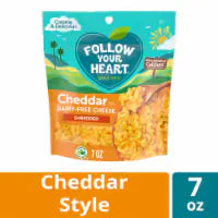 Follow Your Heart® Dairy Free Vegan Cheddar Style Shredded Cheese Fine Cut 7 fl oz