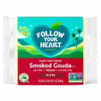 Follow Your Heart® Vegan Smoked Gouda Sliced Cheese 10 slices / 7 oz