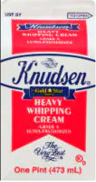 Knudsen Heavy Whipping Cream 1 PT