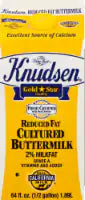 Knudsen 2% Reduced Fat Cultured Buttermilk 1/2 gal