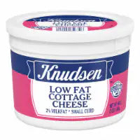 Knudsen Low Fat Cottage Cheese Small Curd with 2% Milkfat 48 Ounce