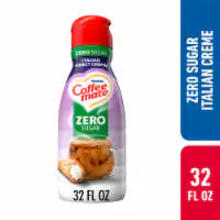 Coffee mate Zero Sugar Italian Sweet Creme Liquid Coffee Creamer 32 fl oz