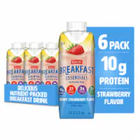 Carnation Breakfast Essentials Ready to Drink Strawberry Protein Shake Multipack 6 pk / 8 fl oz