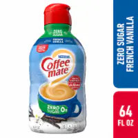 Coffee mate Zero Sugar French Vanilla Liquid Coffee Creamer 64 fl oz