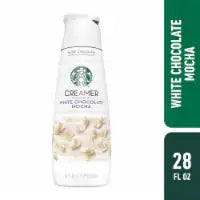Starbucks White Chocolate Liquid Coffee Creamer 28 fluid ounce