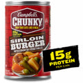 Campbell's Chunky Sirloin Burger with Country Vegetables Soup 18.8 oz Can