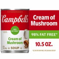 Campbell's® Condensed 98% Fat Free Cream Of Mushroom Soup 10.5 oz