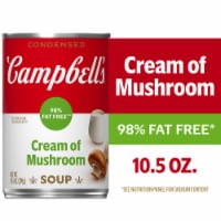 Campbell's® Condensed 98% Fat Free Cream Of Mushroom Soup 10.5 oz
