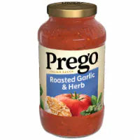 Prego® Italian Tomato Sauce with Roasted Garlic & Herbs Pasta Sauce 24 oz