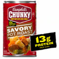 Campbell's Chunky Savory Pot Roast Soup 18.8 oz Can