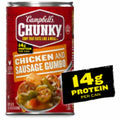 Campbell's Chunky Soup Chicken and Sausage Gumbo 18.8 oz Can