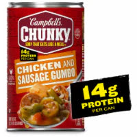 Campbell's Chunky Soup Chicken and Sausage Gumbo 18.8 oz Can