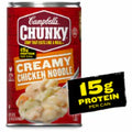 Campbell's Chunky Soup, Creamy Chicken Noodle Soup 18.8 Oz Can