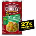 Campbell's Chunky Healthy Request Split Pea Soup With Ham and Smoke Flavor 19 oz Can