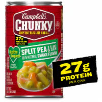 Campbell's Chunky Healthy Request Split Pea Soup With Ham and Smoke Flavor 19 oz Can