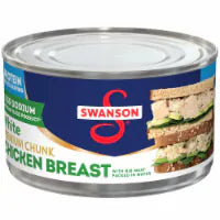 Swanson® 25% Less Sodium White Premium Chunk Canned Chicken Breast In Water 12.5 oz