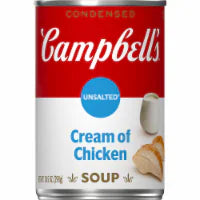 Campbell's® Condensed Unsalted Cream of Chicken Soup 10.5 oz