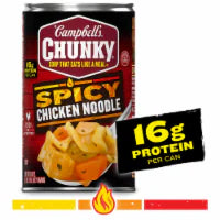 Campbell's Chunky Spicy Chicken Noodle Soup 18.6 oz Can