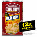 Campbell's Chunky OLD BAY Seasoned Clam Chowder 18.8 oz Can