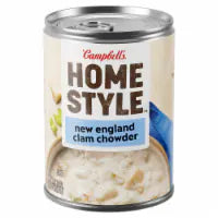Campbell's Homestyle New England Clam Chowder Soup 16.3 oz Can