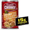 Campbell's Chunky Creamy Chicken Cajun Style Alfredo With Andouille Sausage Soup 18.8 oz Can