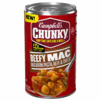 Campbell's® Chunky® Beefy Mac Soup Can 18.8 oz