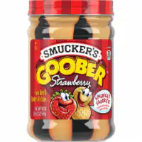 Smucker's® Goober® Peanut Butter & Strawberry Jelly Stripes 18oz