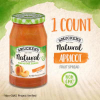 Smucker’s Natural Apricot Fruit Spread 17.25 oz
