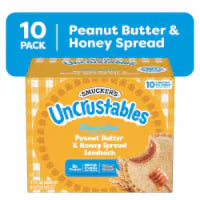 Smucker’s Uncrustables Peanut Butter & Honey Spread Sandwiches 10 count