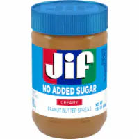 Jif Creamy No Added Sugar Peanut Butter 15.5 oz