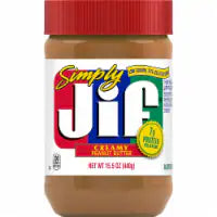 Simply Jif Creamy Peanut Butter 15.5oz