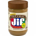 Jif Creamy Natural Peanut Butter 16 oz