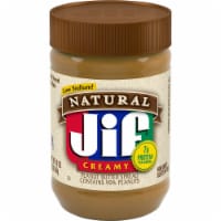 Jif Creamy Natural Peanut Butter 16 oz