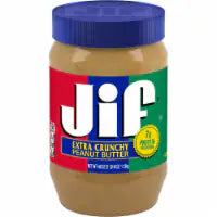 Jif Extra Crunchy Peanut Butter 40 oz