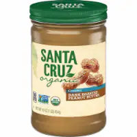 Santa Cruz Organic® Dark Roasted Creamy Peanut Butter 16 oz