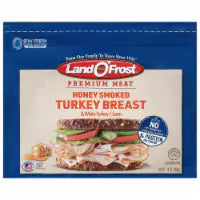 Land O’Frost Premium Lunch Meat Honey Smoked Turkey Breast 14 oz