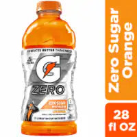 Gatorade Zero Sugar Orange Sports Drink Bottle 28 fl oz
