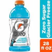 Gatorade Zero Sugar Glacier Freeze Sports Drink Bottle 28 fl oz