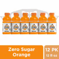 Gatorade® Zero Sugar Orange Sports Drink Mini Multipack Bottles