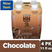 Muscle Milk® Chocolate High Protein Shake Multipack 4 pk / 11 fl oz