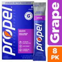 Propel® Zero Sugar Grape Powder Drink Mix Packets 8 pk / 0.11 oz