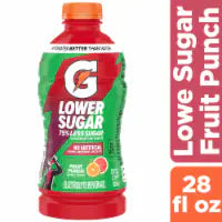 Gatorade® Lower Sugar Fruit Punch Sports Drink Bottle 28 fl oz