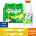 Gatorade® Lower Sugar Lemonade Sports Drink Multipack Bottles 6 ct / 20 fl oz