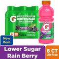 Gatorade® Lower Sugar Rain Berry Sports Drink Multipack Bottles 6 ct / 20 fl oz