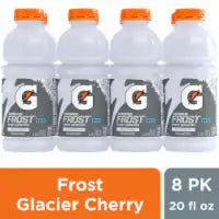 Gatorade® Frost White Glacier Cherry Sports Drink Multipack Bottles 8pk/ 20oz