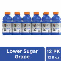 Gatorade® G2 Lower Sugar Purple Grape Sports Drinks Mini Multipack Bottles