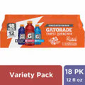 Gatorade® Purple Red Blue Sports Drink Mini Variety Pack Bottles 18 bottles / 12 fl oz