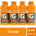 Gatorade® Orange Sports Drink Multipack Bottles 8 pk / 20 fl oz