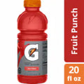 Gatorade® Red Fruit Punch Sports Drink Bottle 20 fl oz