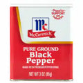 McCormick Pure Ground Black Pepper, 3.0 oz